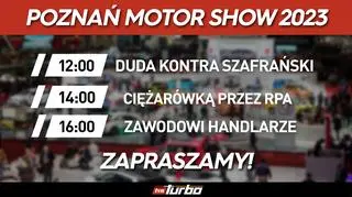 Poznań Motor Show 2023 - Live na YouTube TVN Turbo	