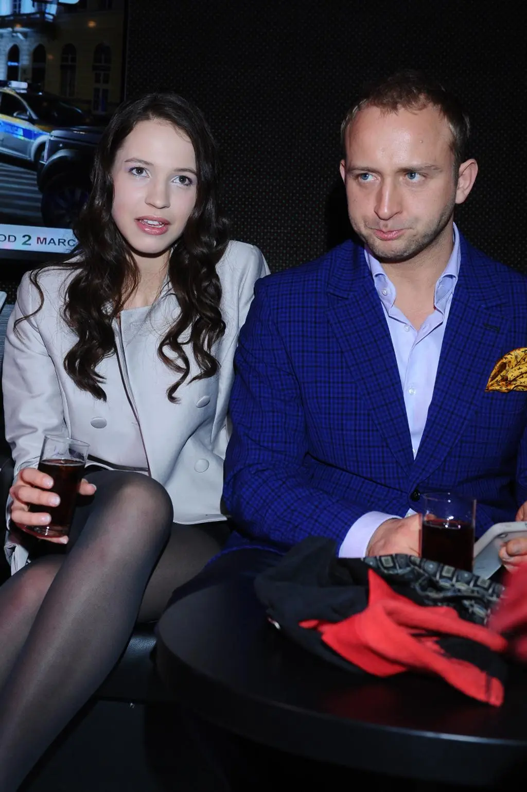 Borys Szyc i Ania Bałon