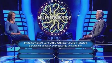 PRZEDPREMIEROWO: To pytanie zaskoczyło uczestniczkę "Milionerów"