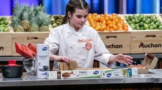  W drugiej części odcinka pojawią się zwycięzcy ostatnich edycji „MasterChefa Juniora” i „MasterChefa”. Paulina Foremny i Grzegorz Zawierucha zaprezentują swoje pokazowe dania: sandacza z zielonym kaszotto i emulsją rybną, tiul z atramentem z kałamarnicy i marynowane szparagi, a także beziki z kremem wiśniowo-czekoladowym z sosem wiśniowym i ziemią miętową. Ostatnim zadaniem przed wielkim finałem będzie odtworzenie jednego z tych dań. Dodatkowo uczestnicy będą musieli skomponować autorską potrawę z wykorzystaniem głównego składnika z drugiego dania.