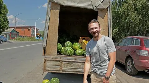 Przemek Kossakowski w podróży po Rosji i Ukrainie/ fot. Wojtek Maciąg