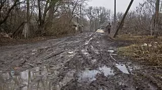 Przemek Kossakowski na Ukrainie/ fot. Wojtek Maciąg