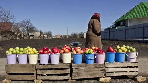 Przemek Kossakowski na Ukrainie/ fot. Wojtek Maciąg