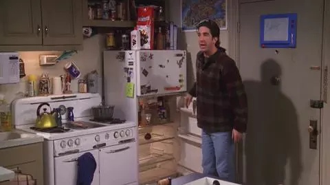 Przyjaciele: Ross sprząta lodówkę