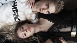 Radek Pestka z partnerem w magazynie "HIRO"