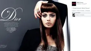 Renata Kurczab dla Dior