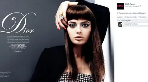 Renata Kurczab dla Dior