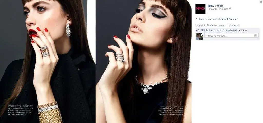 Renata Kurczab dla Dior