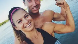 Robert Lewandowski i Anna Lewandowska