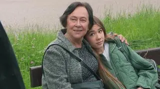 Mania z babcią Heleną