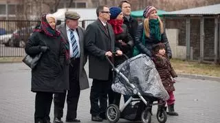 Rodzina Ziębów oczekuje na wyniki wyborów