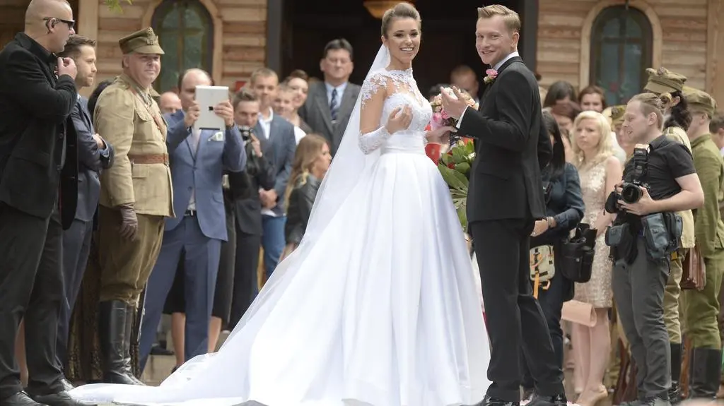 Ślub Agnieszki Szczurek i Kuby Wesołowskiego