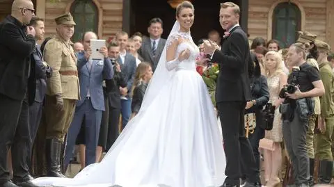 Ślub Agnieszki Szczurek i Kuby Wesołowskiego
