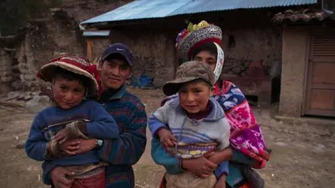 Śluby świata: Peru: Dorotea i Cyprian z synami