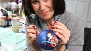 Tak powstawała bombka "Pani Gadżet"