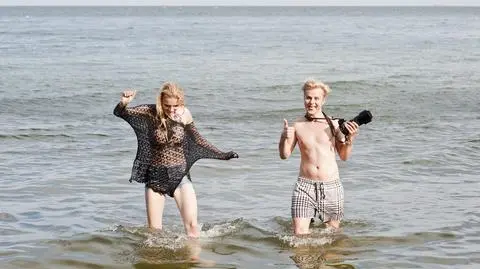 Tamara pozuje na plaży!