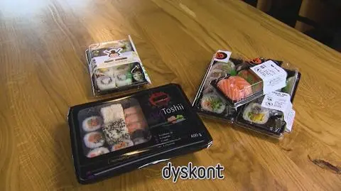 Test zestawów sushi ze sklepów