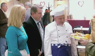 Tłumy na otwarciu restauracji Marka i Stefana