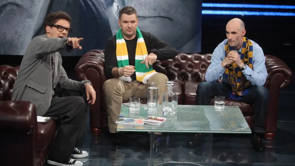Tomasz Karolak i Tomasz Gollob