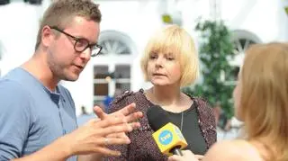 Tomek Kin i Karolina Korwin Piotrowska