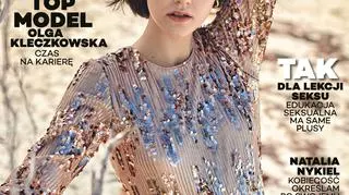 Top Model: Olga Kleczkowska na okładce Glamour