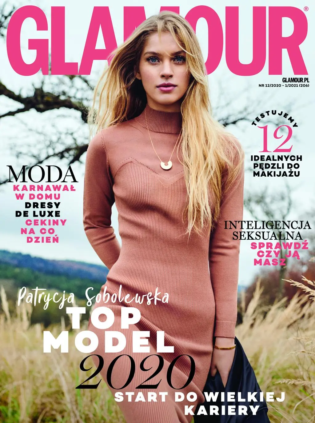 Top Model: Patrycja Sobolewska na okładce Glamour