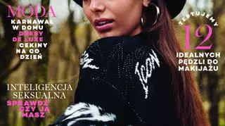Top Model: Weronika Kaniewska na okładce Glamour