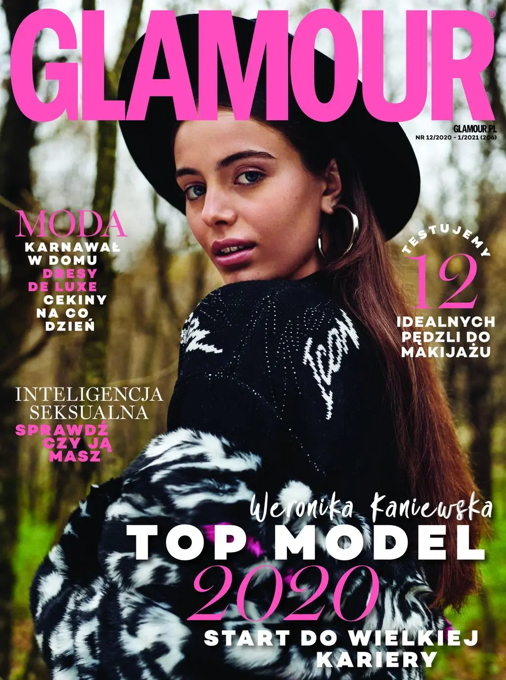 Top Model: Weronika Kaniewska na okładce Glamour