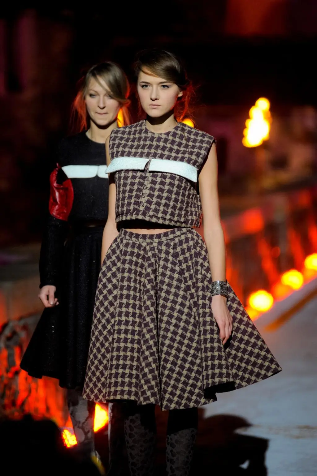 Uczestniczki "Top Model" na pokazie