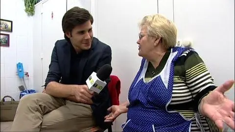 W miejskim szalecie