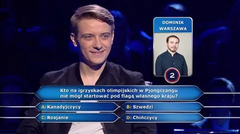 W studio "Milionerów" jest "klimatycznie"