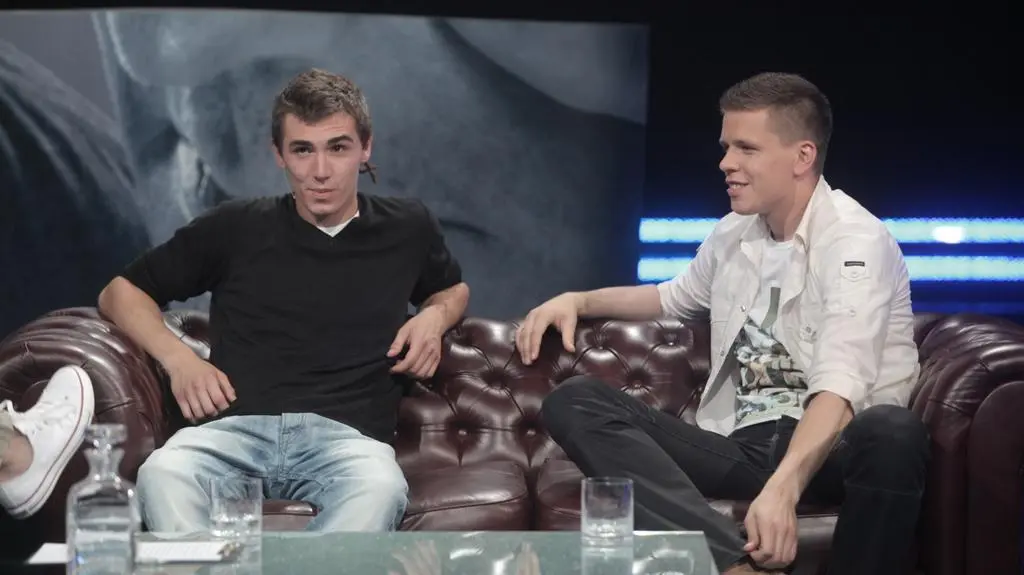 Wojciech Szczęsny i Kamil Bednarek