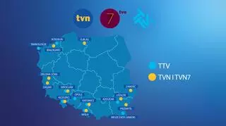 Zmiany parametrów nadawania kanałów TVN i TVN7