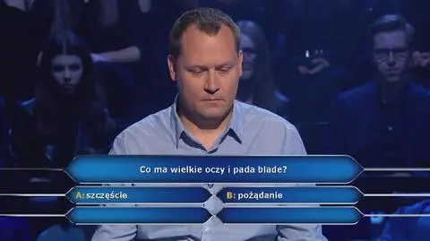 ZOBACZ PRZED EMISJĄ W TV: Ma wielkie oczy i pada blade