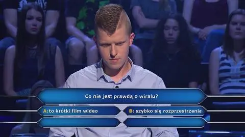 ZOBACZ PRZED EMISJĄ W TV: Zgadnij, co nie jest prawdą o wiralu?