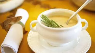Zupa - krem z wędzonym karpiem