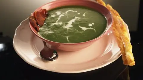 Zupa szpinakowa