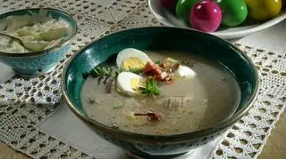 Baba, żurek i kaczka