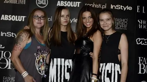 Cztery uczestniczki "Top Model" na jednej imprezie