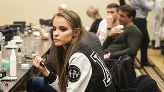 Zuza i Renata razem na wybiegu