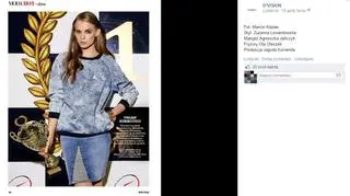 Zuza Kołodziejczyk cała w dżinsie na torze kartingowym