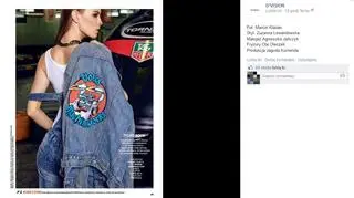 Zuza Kołodziejczyk cała w dżinsie na torze kartingowym