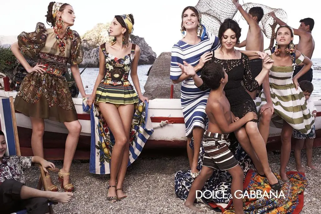 Zuzanna Bijoch w kampanii Dolce &amp; Gabbana