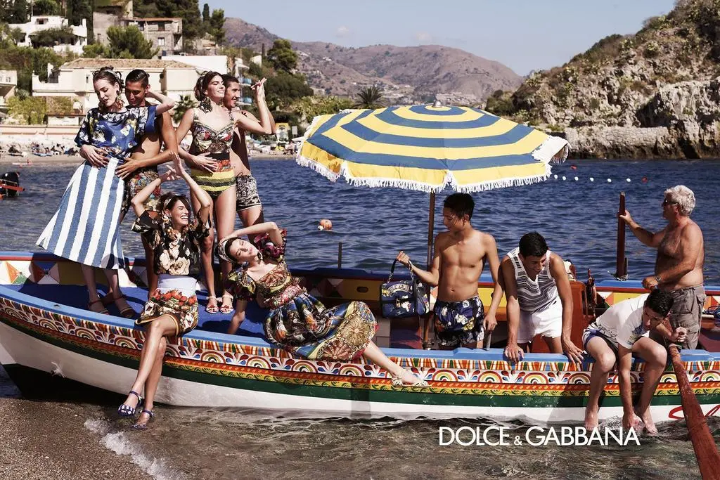 Zuzanna Bijoch w kampanii Dolce &amp; Gabbana