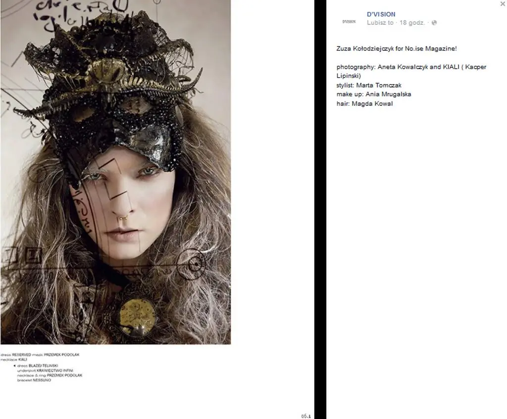Zuzanna Kołodziejczyk dla No.ise Magazine!