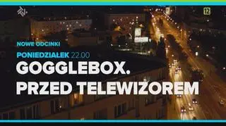 Zwiastun programu Gogglebox. Przed telewizorem odc. 12-15