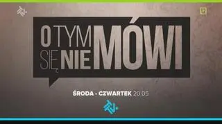 Zwiastun programu O tym się nie mówi odc. 3-4