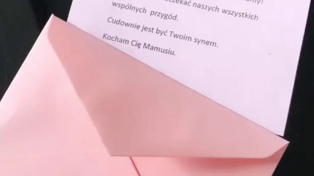 Życzenia dla Izy Janachowskiej od jej synka