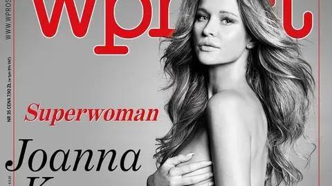 Joanna Krupa na okładce WPROST