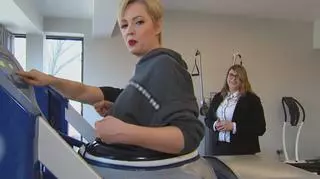Dorota Szelągowska chce zrzucić 10 kilogramów. Ćwiczy w urządzeniu opracowanym przez NASA